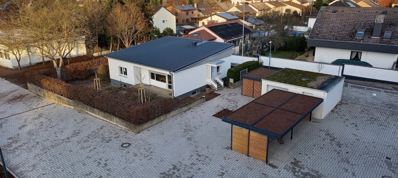 Dachbegrünung Mülleimer Dachbegrünung Mülleimer