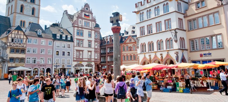 old Market square in Trier, Germany