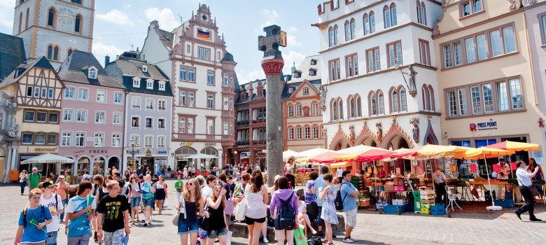 old Market square in Trier, Germany