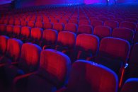 empty auditorium with seats empty auditorium with seats